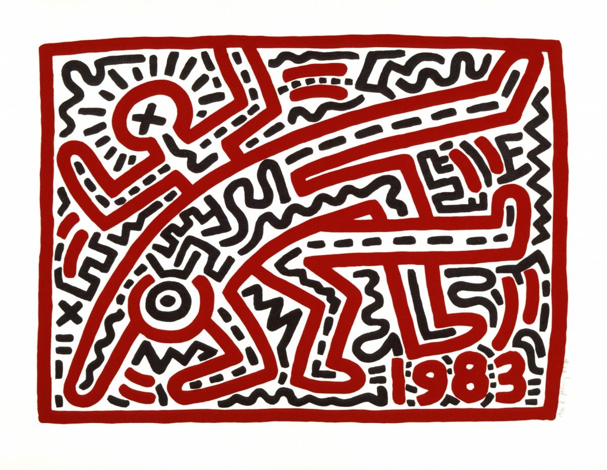 Keith Haring, Untitled, 1983 © Keith Haring Foundation